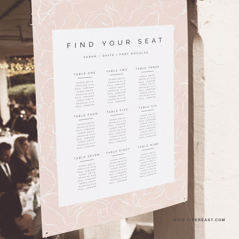 Wedding Seating Chart Sign It Ranking TOP12 is very popular Modern C Template