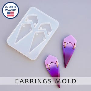 Ruitoorbellen siliconen mal, geometrische harspijlvorm