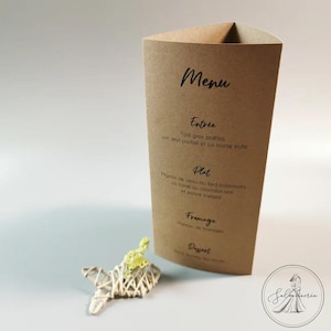 Spersonalizowane menu Prism - Wesele, Chrzest lub inne imprezy.