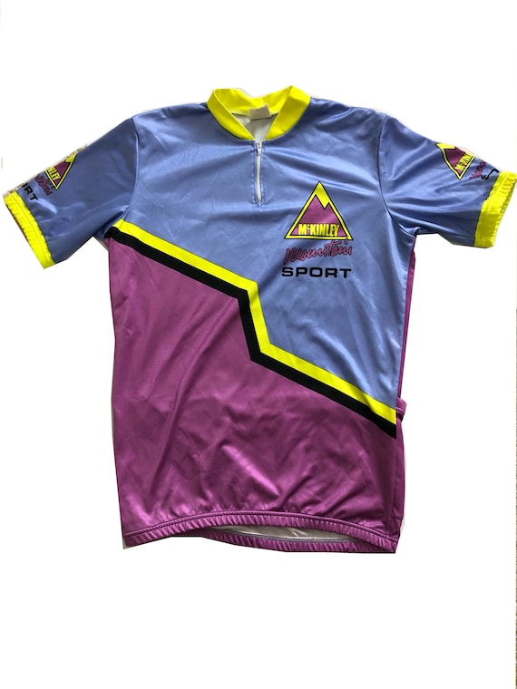 Vintage Mckinley "Mountain Sport" cycling jersey m