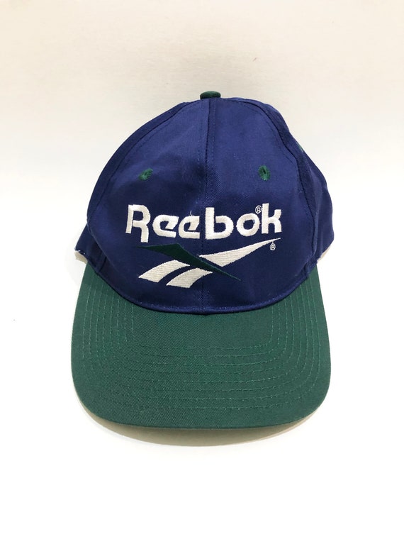 Reebok Blue/Green Big Logo Snapback Hat 