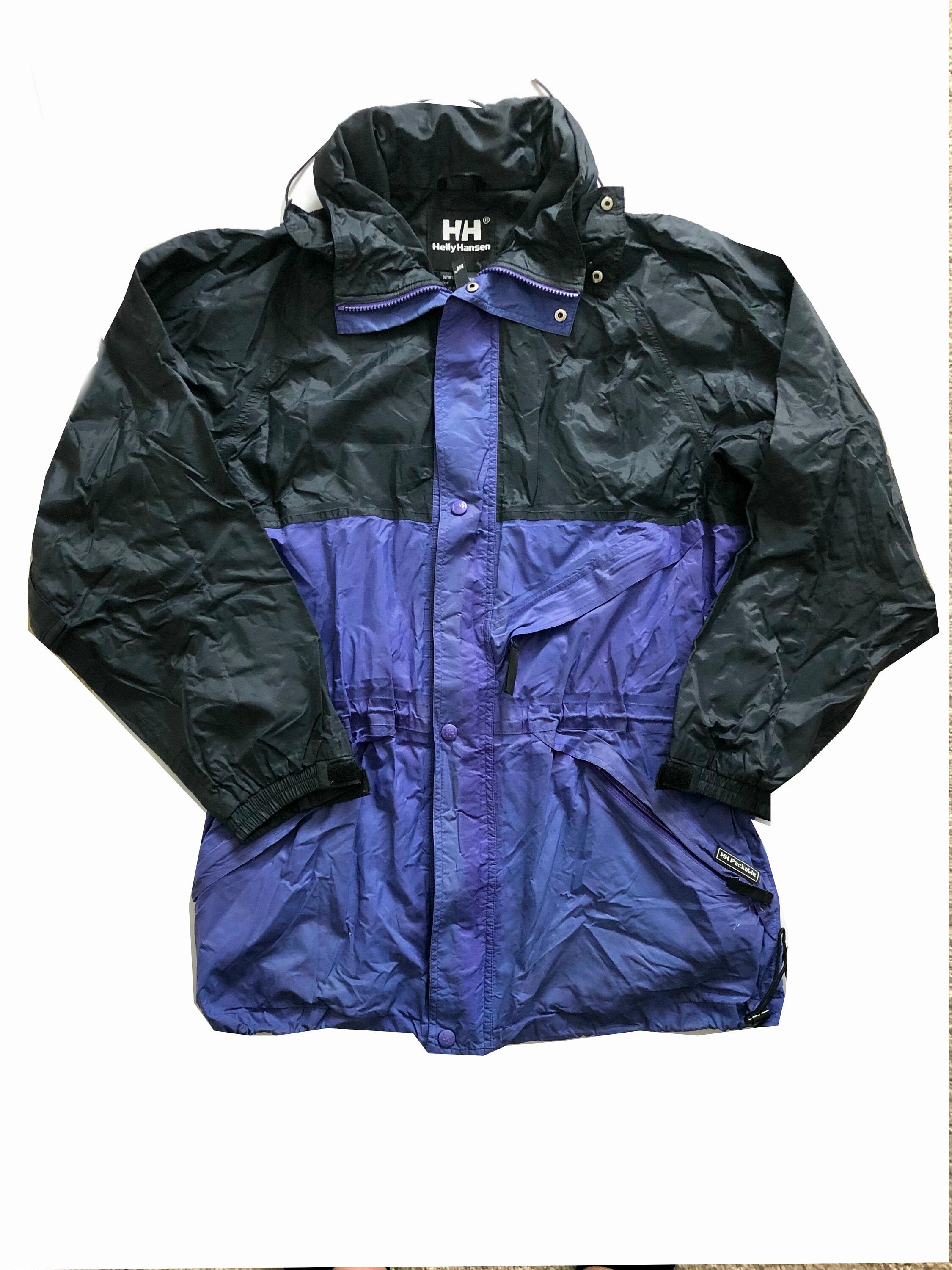 helly hansen packable rain jacket
