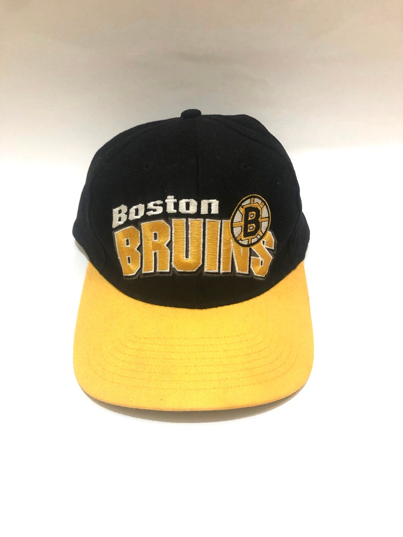 Vintage Starter Boston Bruins NHL spell out/big logo strapback | Etsy