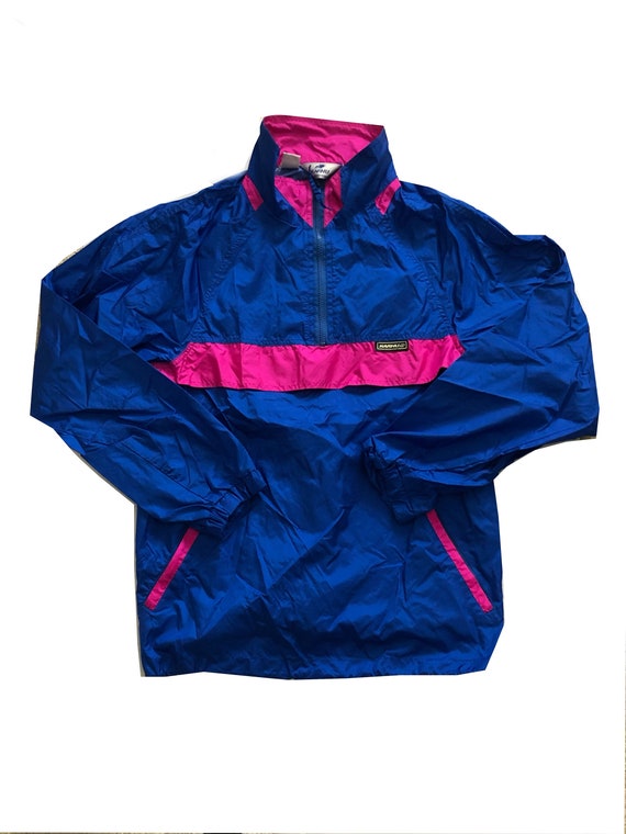 Vintage Karhu blue/pink Windbreaker Women's size s