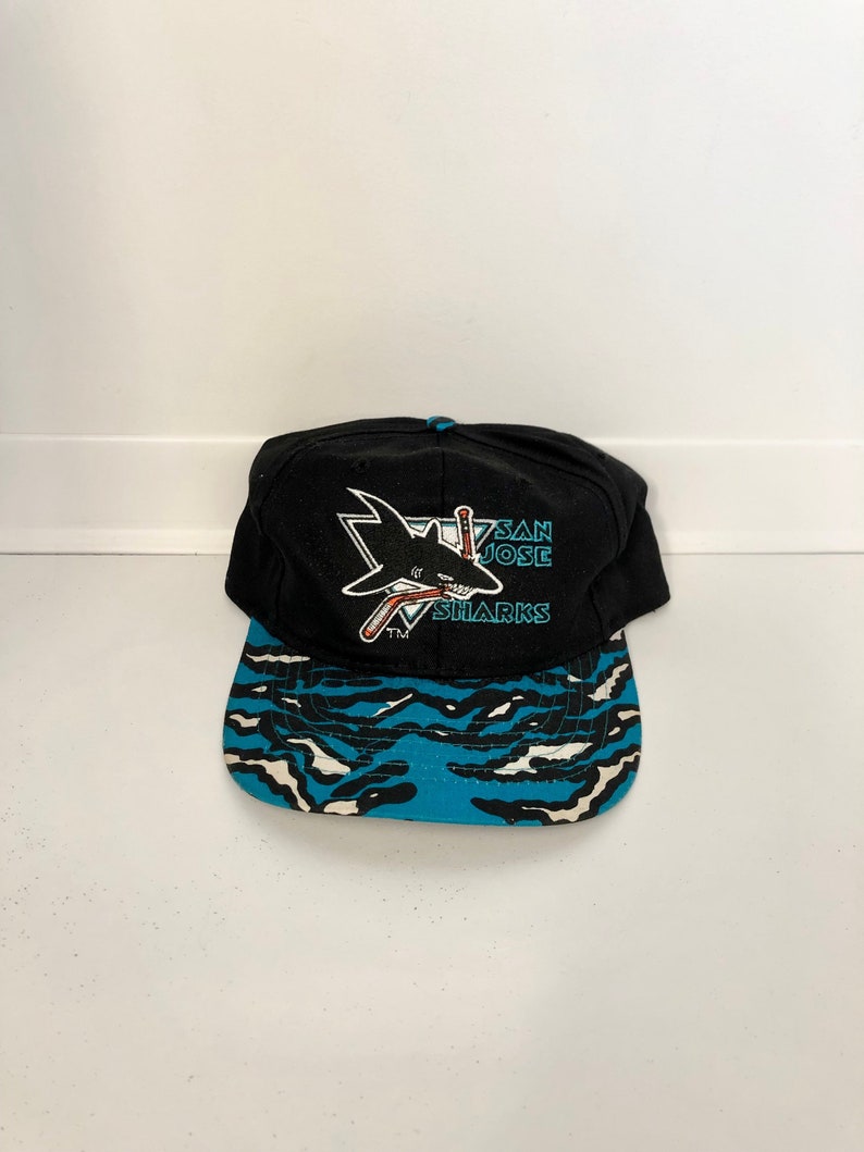 vintage san jose sharks hat
