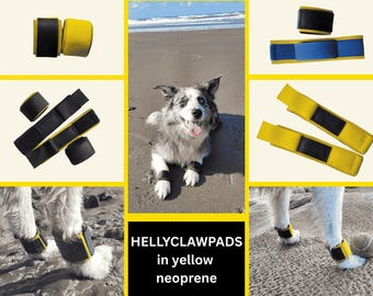 HELLYCLAWPADS Pair of Dog Front-leg Dewclaw Protectors, Bespoke