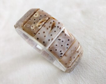 FOSSILIZED PALM BRACELET