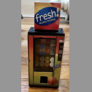 1 Vending Machine Complete built (no instructions) made out of LEGO® bricks