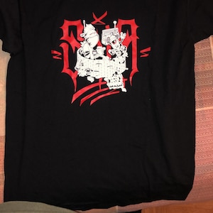 T-shirt street life graffiti stooned