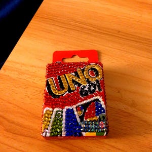 Brandneues Blinged Out UNO GO Kartenset