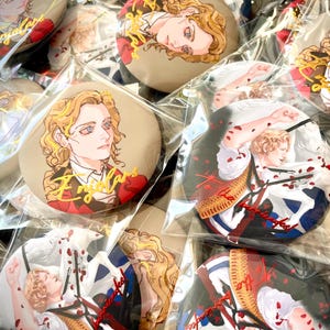 Les Miserables Pinback Buttons