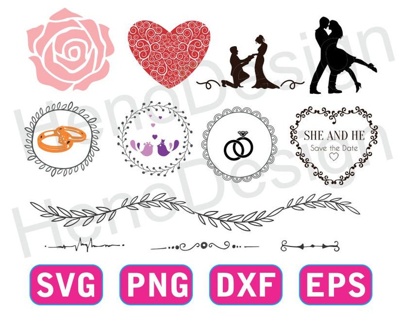 Eps Designs Wedding Svg Quotes Svg Silhouette Files Vector Files Dxf Png Married Eps Married Svg Clip Art Art Collectibles Vadel Com