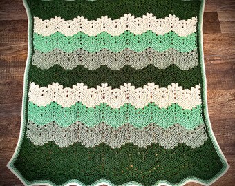 The Six Day Kid Baby Blanket, Baby boy Blanket, Crochet Blanket, Baby Afghan