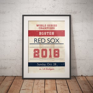 Boston Fenway Park Subway Art Print - Vintage Baseball Art Decor