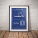 Montreal Forum Blueprint - Vintage Quebec Hockey Decor Print 
