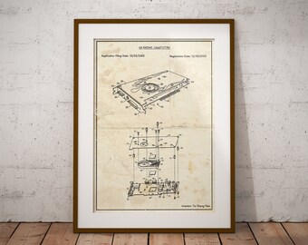 Computer Graphics Card Patent Print: Sizes 5x7 to 24x36 Inch Prints and Framed