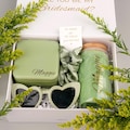Gift Box Set with Personalized Tumbler and Jewelry Box Magnetic Box Empty with Custom Message Wedding Party Box for Packaging Maid of Honor