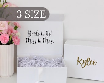 Bridesmaid Proposal Gift Box: Personalized Wedding  Will Be My Maid of Honor Basket Birthday Packaging