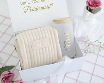 Luggage Tag and Passport Holder Set for bridesmaid, Travel Wedding Set, Flower Girl Basket, Large Engagement  Gift