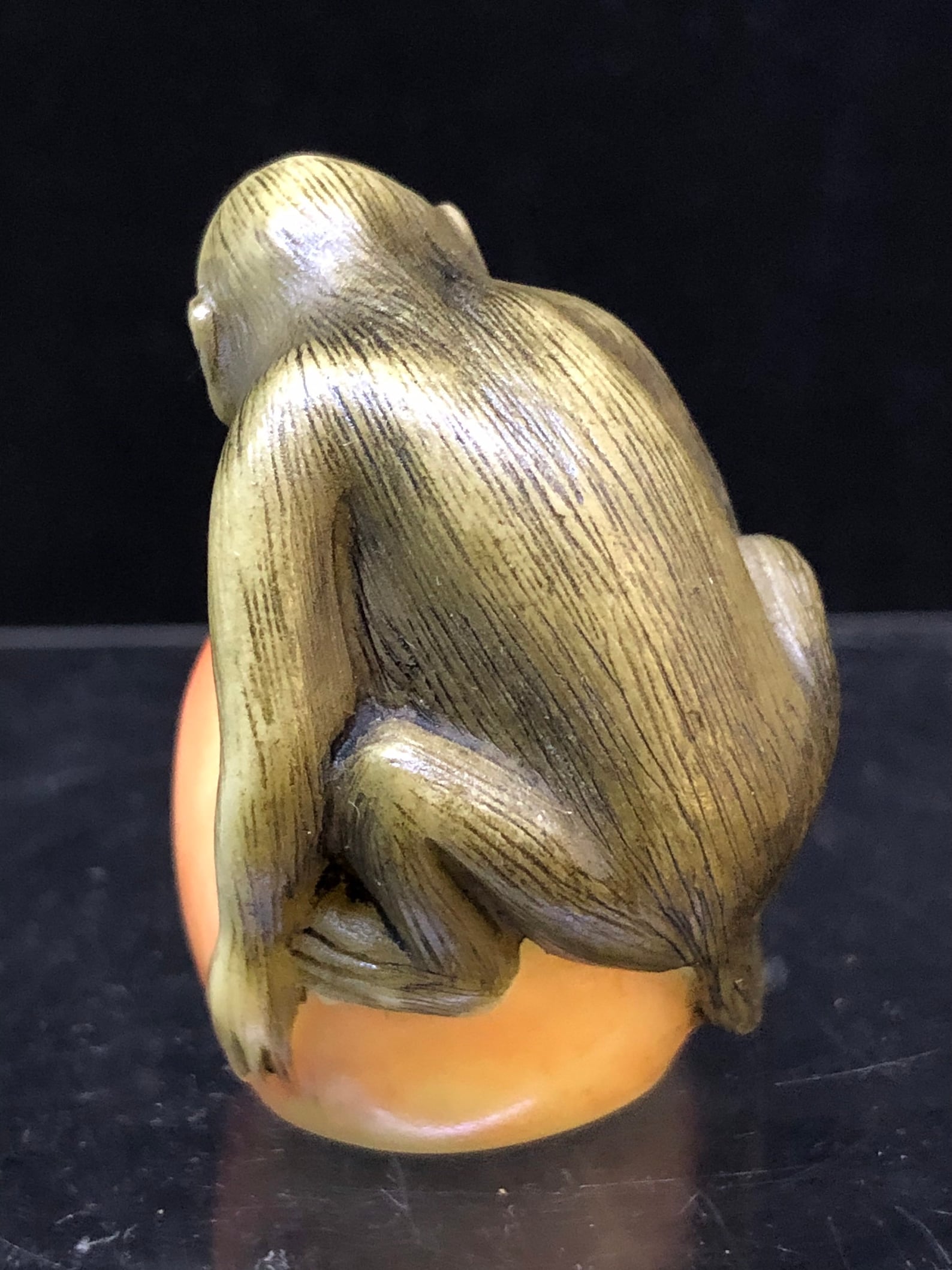 Japanese netsuke figurine carving Etsy