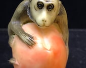 Japanese netsuke figurine carving