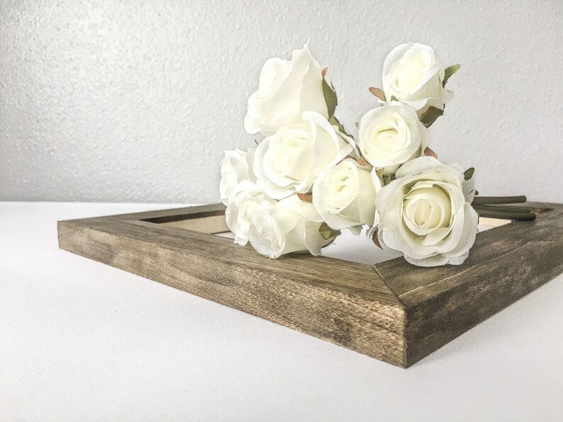 Wedding Engagement Gift Personalized Lesbian Photo Mat with Brides Names and Date with Optional Rustic Barnwood Finish Picture Frame