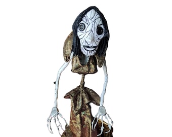 Beldam witch version other mother Coraline handmade sculpture