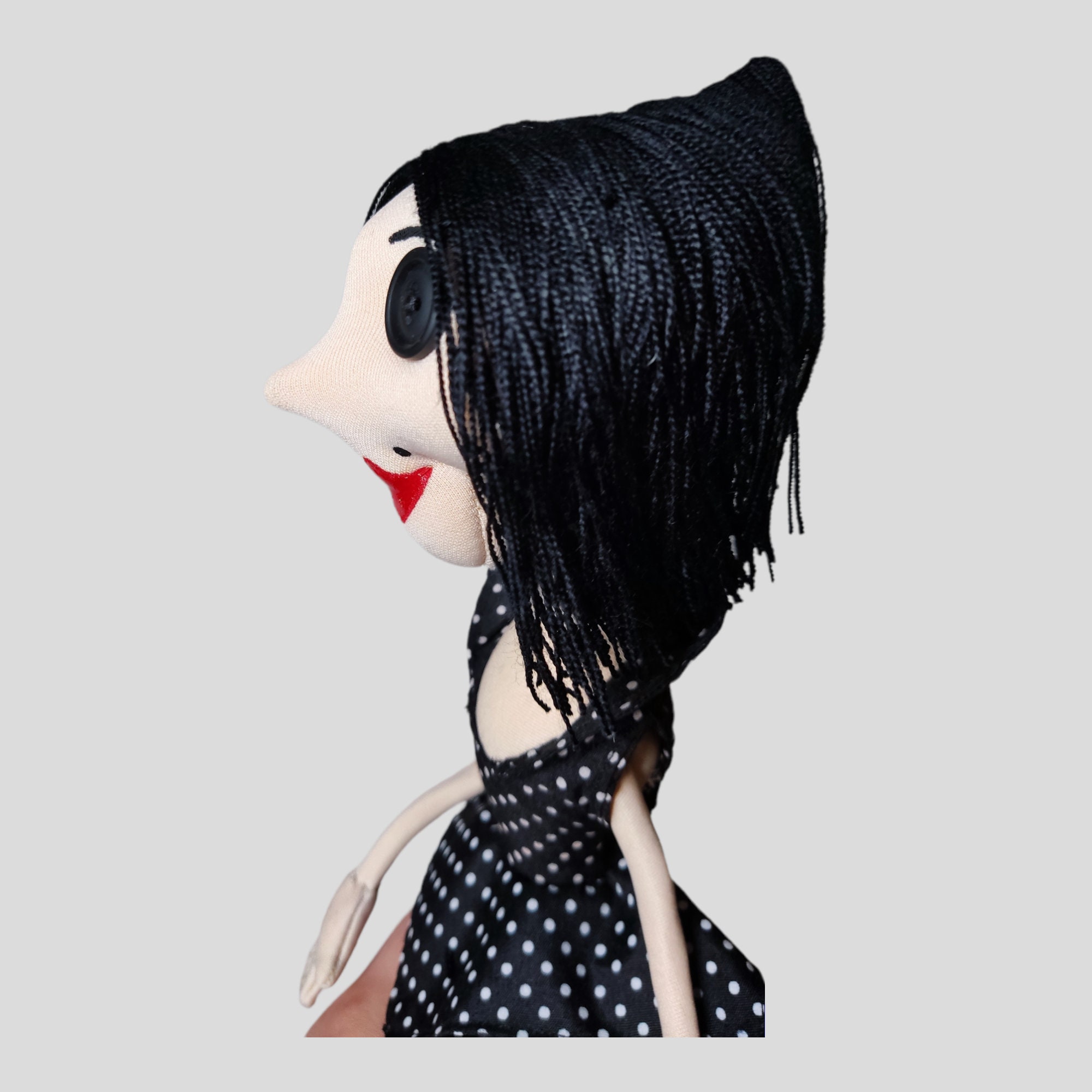 Coraline the Other Mother Doll Beldam Witch Version Handmade - Etsy Israel