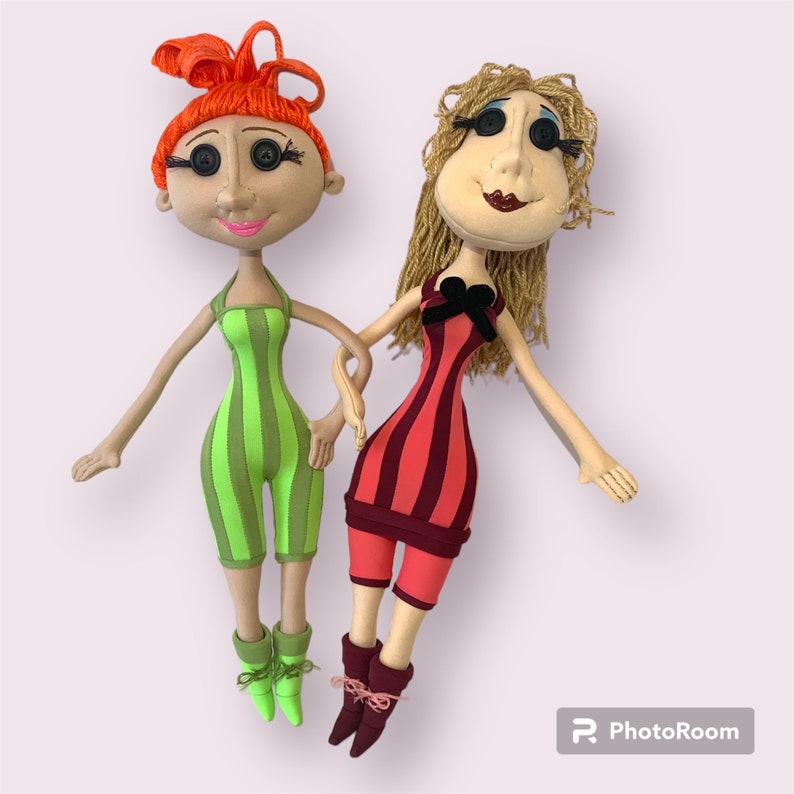 Spink and Forcible dolls Coraline movie inspired movie image 3