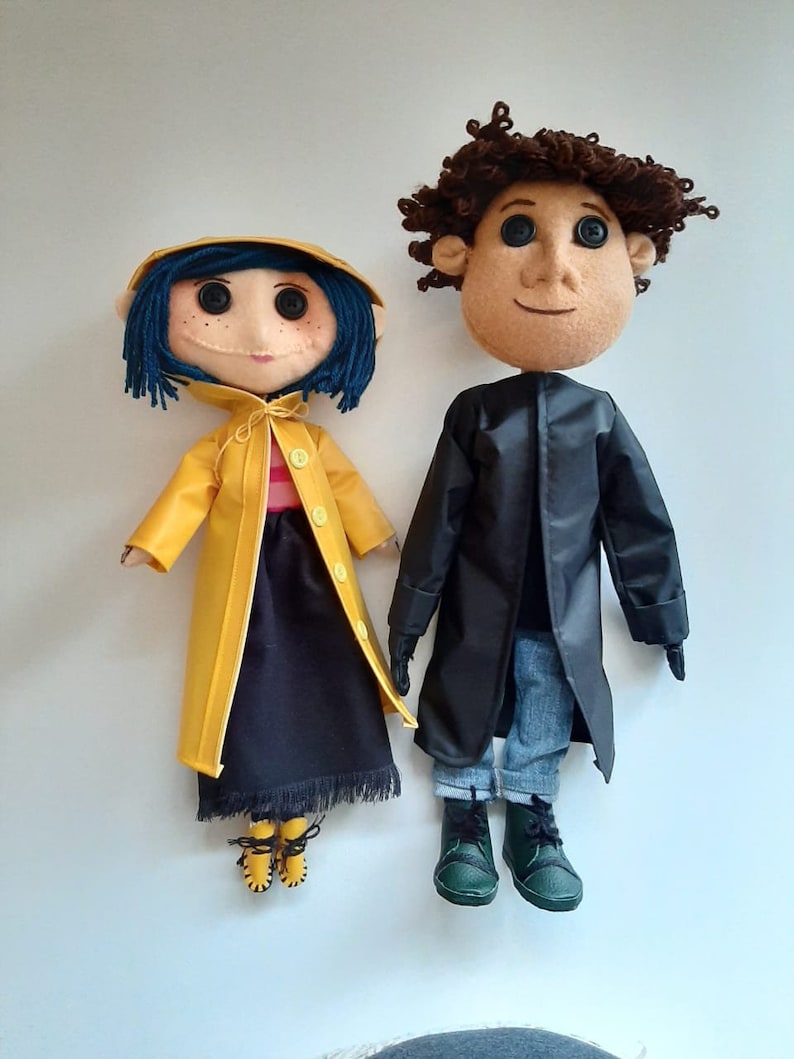 Coraline and Wybie dolls bundle. image 2