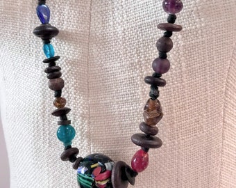 Vintage African Trade Bead Necklace