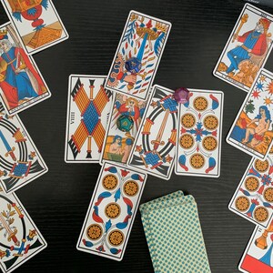 ¿Cómo lograr mis objetivos?  - Tarot de Marsella - ¿Comentario realizador de mis planes?  - Interpretación inglés / francés