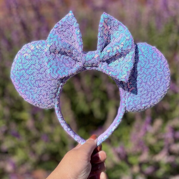 Iris Dream Sequin Minnie Mouse Ears