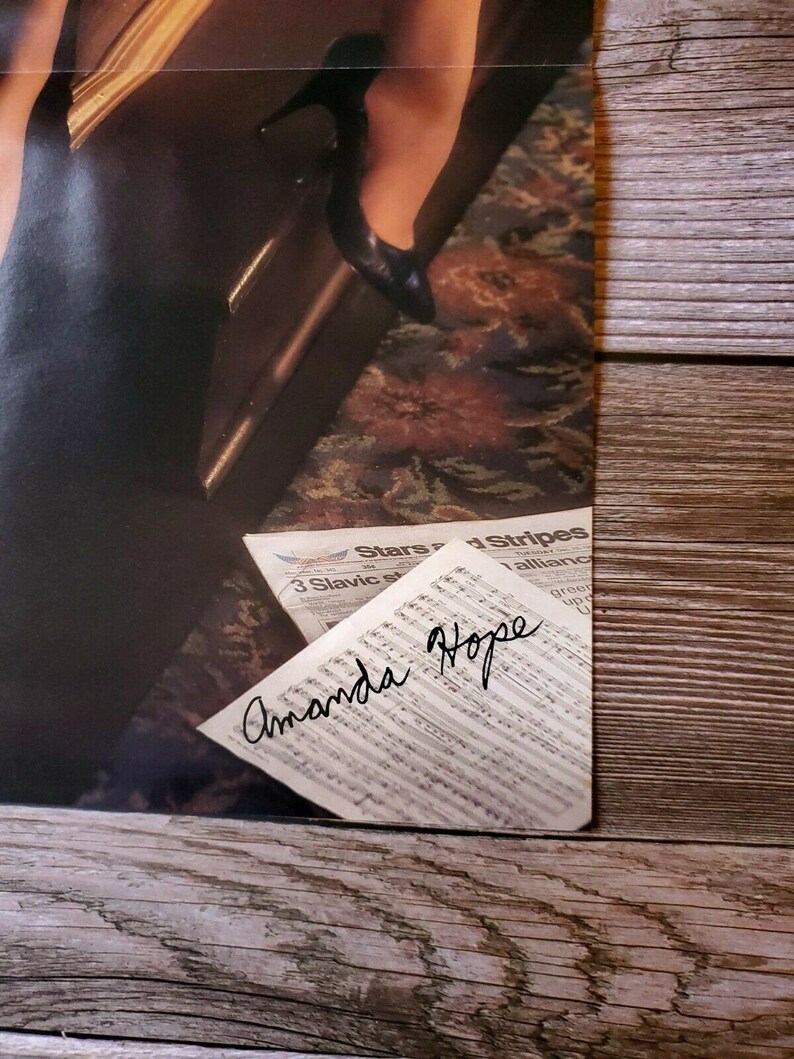 Playboy Centerfold Amanda Hope July 1992 Centerfold / Poster | Etsy