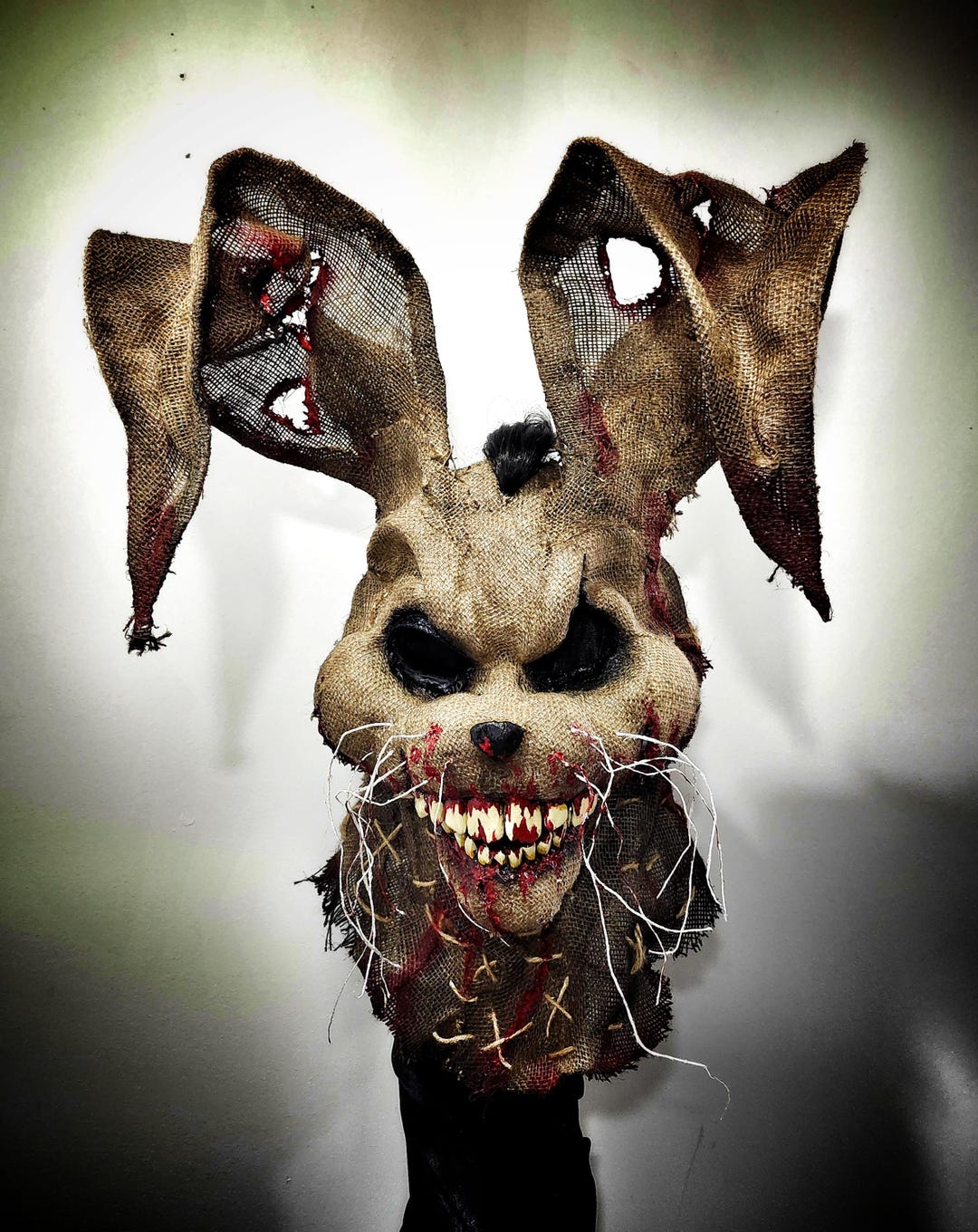 Creepy Bunny Mask – Disturbing Horror Rabbit Mask – Haunted House ...