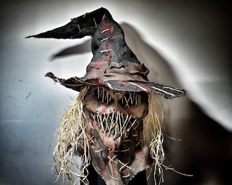 Burlap Scarecrow Mask