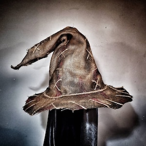 Rope Burlap Hat