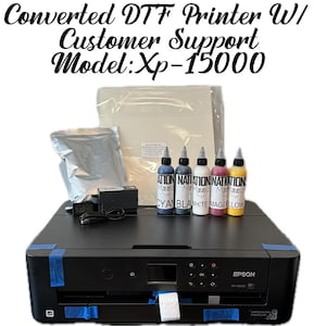 Converted XP-1500 Dtf Printer, Direct-To-Transfer Printer, Converted Printer, dtf Transfer Printer, XP-15000, 13 by 19, With RIP Software