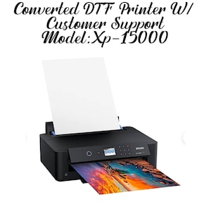 5 Color DTF Conversion Kit For Use In Tank Printers