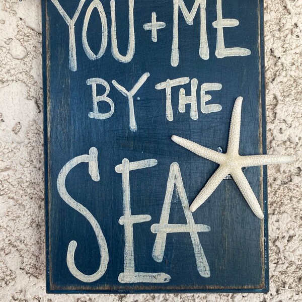 You and Me by the Sea Wall Art Etsy