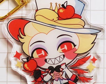 Lucifer Chibi Charm - Hazbin Hotel Keychain