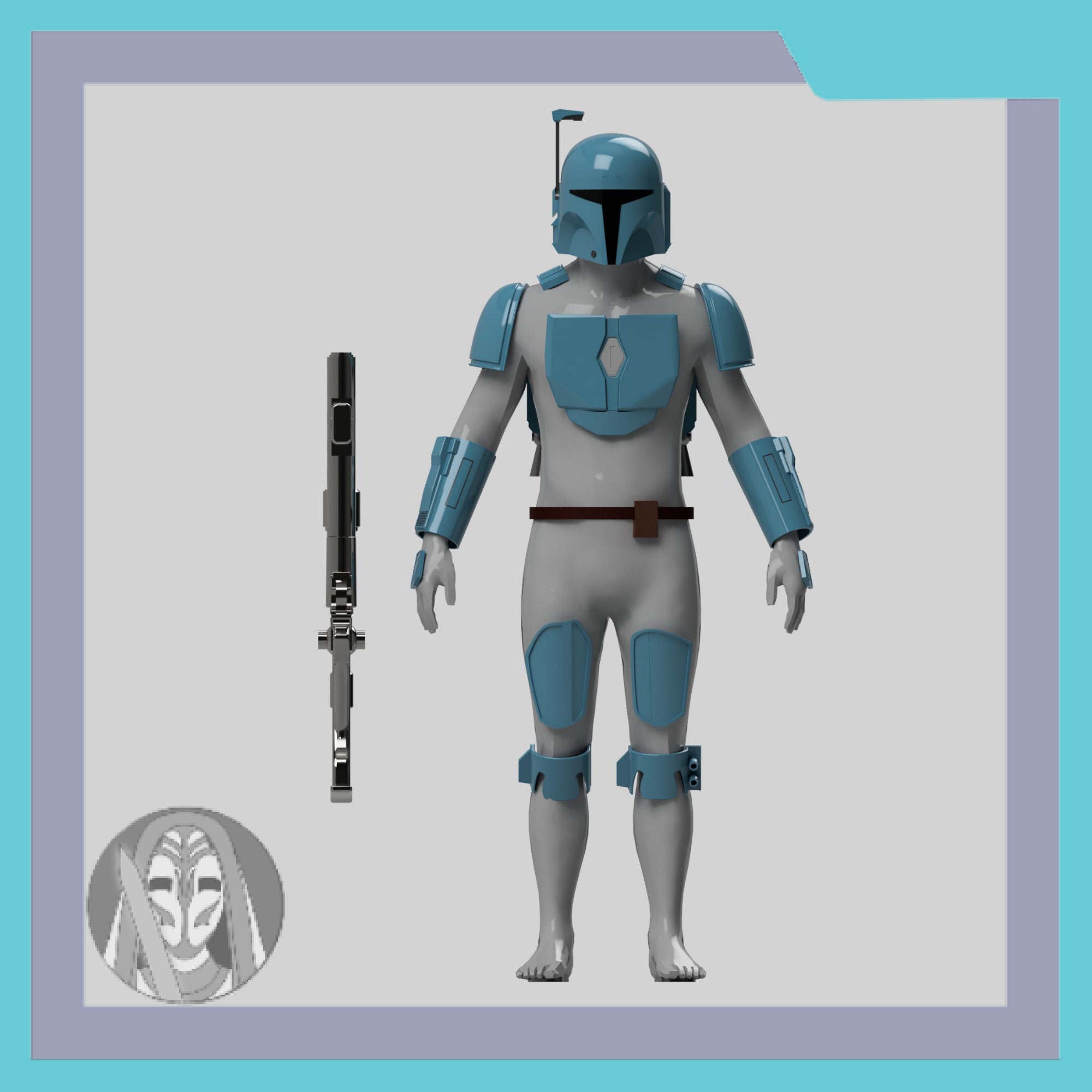 Mandalorian Death Watch Full Armor Set 3D Files - Etsy