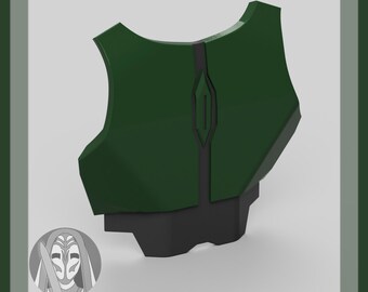 Pechera de cazador mandaloriano - Archivo 3D