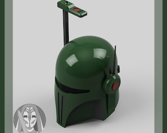 El casco de francotirador - Inspiración mandaloriana - Archivo 3D