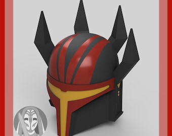 Casco mandaloriano de Gar Saxon - Archivos de impresión 3D