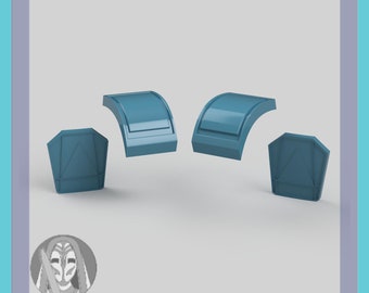 Accesorios para el brazo del reloj de la muerte - Archivos 3D