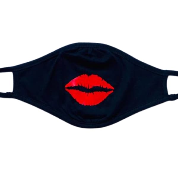 Pin Up Kiss Mask