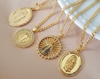Real gold pendants mens new arrivals