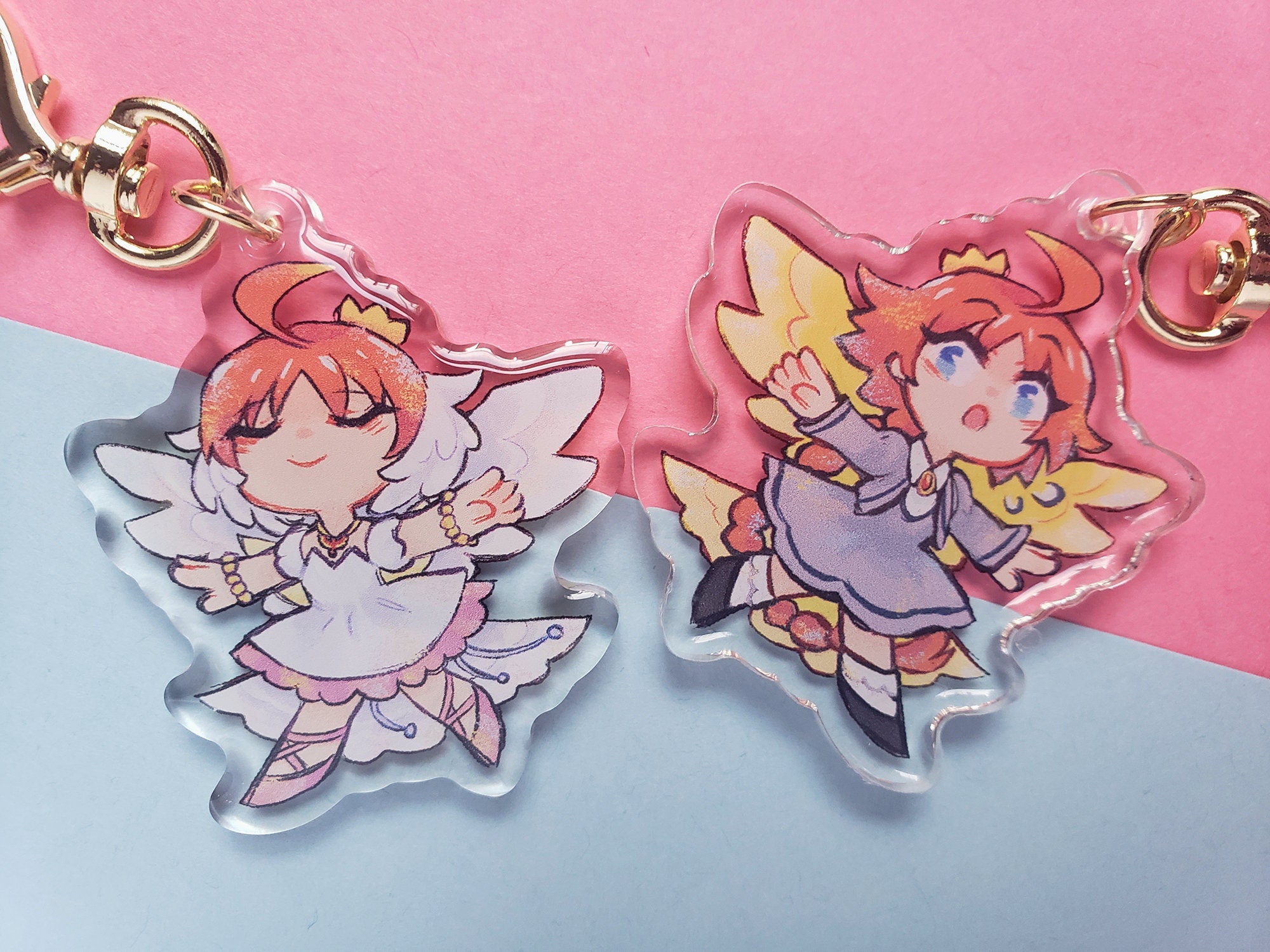 Princess Tutu - 2" Double-Sided Acrylic Charm (Ahiru)