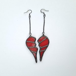 ステンドグラス ハートブレイカー ピアス / ポルナレフ ピアス
